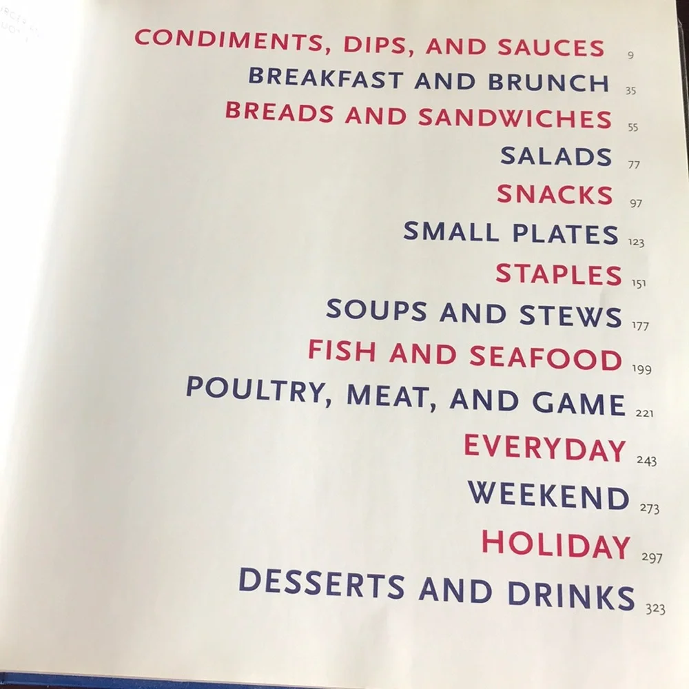 New American Table Cookbook